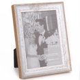 thumbnail image 1 of Roma Moulding 5x7 Solid Wood, Country Style, Rustic White Single Photo Frame, 1 of 5
