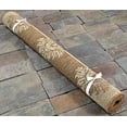 thumbnail image 5 of 4'5"x7' Contemporary Oriantal Floral, Natural Beige Indoor & Outdoor Rug-1087, 5 of 5