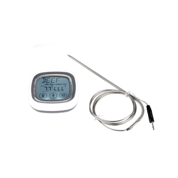 Touchscreen Digital Cooking Meat Thermometer and Timer with , Cooking BBQ Internal Meat Electronic Thermometer for Kitchen Oven Grilling Food and Smoker