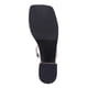 thumbnail image 5 of Chanclas para mujer, sandalias planas con punta abierta cuadradas (Dorado 37), 5 of 9