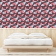 thumbnail image 3 of Ambesonne Daisy Peel & Stick Wallpaper for Home, Springtime Chamomile Pattern, 13"x36", Pastel Pink and Sea Blue, 3 of 5