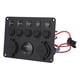 thumbnail image 1 of Marine Switch Panel, 8 Digit Multi Function High Efficiency Protection RV Rocker Switch Panel For RV For Boat For Truck, 1 of 8