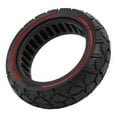 thumbnail image 2 of Neumático Sólido Para Patinete Eléctrico KUGOO, 80/65-6,5, 10 Pulgadas, 10x3, 255x80, 80/65-6,5, Línea Roja, Universal, Rueda De Repuesto, 2 of 7