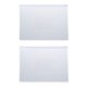 thumbnail image 1 of Transparente Blanco Tamano A5 Papel Deslizante Cremallera Carpetas Archivos Bolsas 40 Pcs, 1 of 4