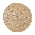 thumbnail image 1 of SLYNSHome Round Woven Placemats,Non Slip Heat Resistant Natural Straw Place Mats Table Mats for Dining Table, 1 of 7