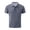 Light Gray, variant on Breeze Polo Shirts for Men Beer Belly Short Sleeve Collared Quick Dry Textured Ultra Comfortable Shirts for Office Summer Daily Navy XL