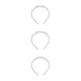thumbnail image 1 of Sonducket Diadema de perlas Bandas para la cabeza resistentes al desgaste Chic Scrunchie Holder Regalos del día de San Valentín Tiaras para Type1 NO1, 1 of 6