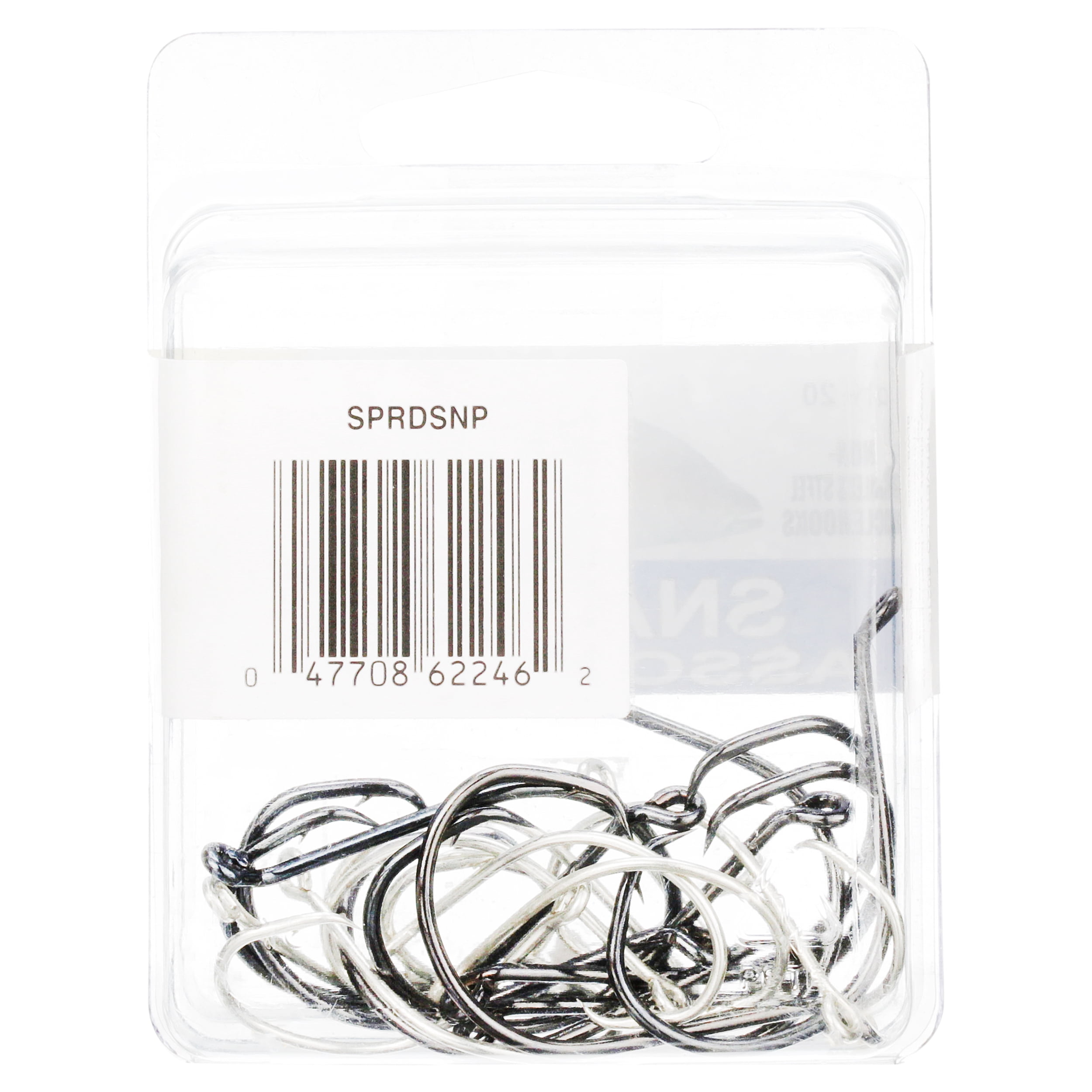 Eagle Claw SPRDSNPW Snapper Hook Assortment, Assorted Size