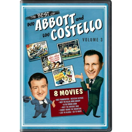 The Best Of Abbott & Costello: Volume 3 (DVD) (Hack Gu Vol 3 Crimson Vs Best Deck)