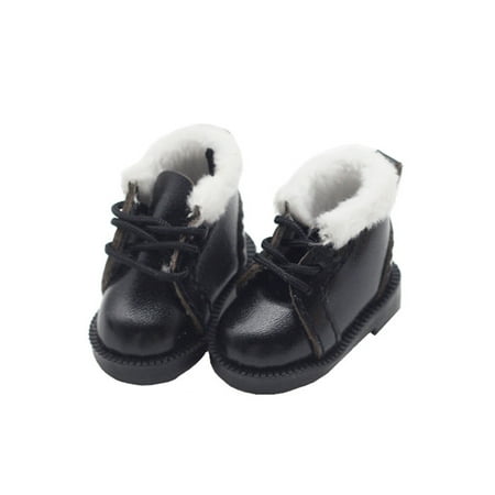 

LIWEN 1 Pair Doll Boots Decorative Stylish Rubber Soft Surface Doll Short Boots for Ornament