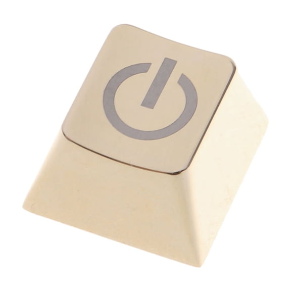 ESC Zinc Alloy Metal Keycap, Lasers Etched Metal Key Button for Mechanical Keyboards Customization Accessory