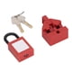 thumbnail image 1 of Kit De Bloqueo De Interruptor, Candado De Seguridad De Bloqueo Y Etiquetado De Amplia Aplicabilidad Para Energía Eléctrica, 1 of 8