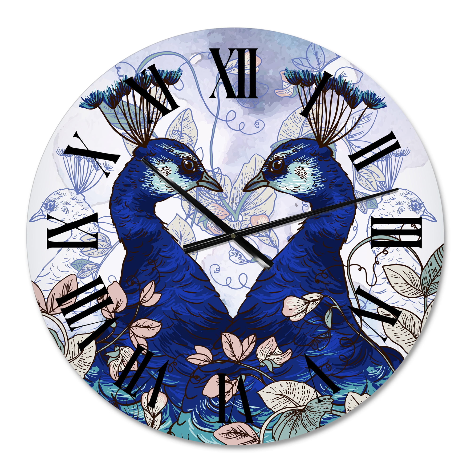 Designart 1 in Quartz Traditional Wall Clock