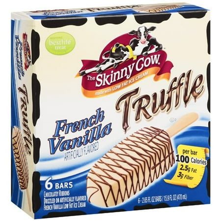 Nestle Dreyers Ice Cream Skinny Cow Ice Cream Bars, 6 ea