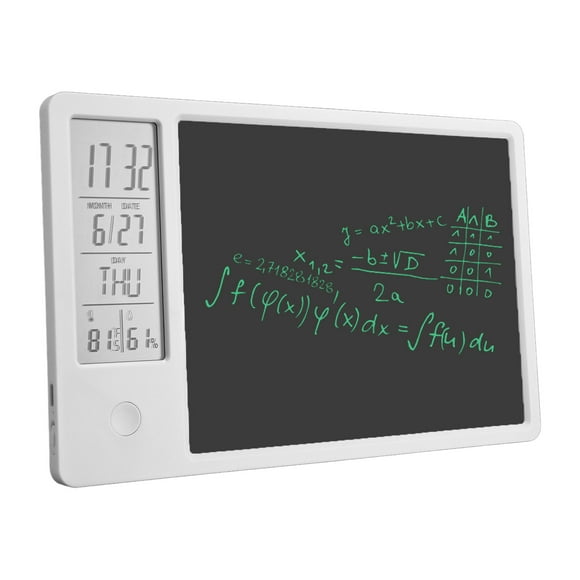 10 Inch LCD Writing Tablet, Portable Erasable Electronic Writing Pad with Stylus Pen Rechargeable Reusable Colorful Electronic Doodle Board for Business Office Home School Travel