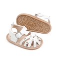 thumbnail image 7 of Ierhent Toddler Boy Sandals Kid's Single Layer Premier Leather Sandals Kids White,11, 7 of 7