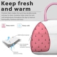 thumbnail image 3 of Insulated Lunch Bag Women, Reusable Red Anchor Tote Lunch Box, Leakproof Cooler Lunch Bags for Work Office Travel Picnic, 3 of 4