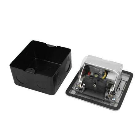 Home Pop Up Floor Outlet Plate Duplex Ground Outlet Socket