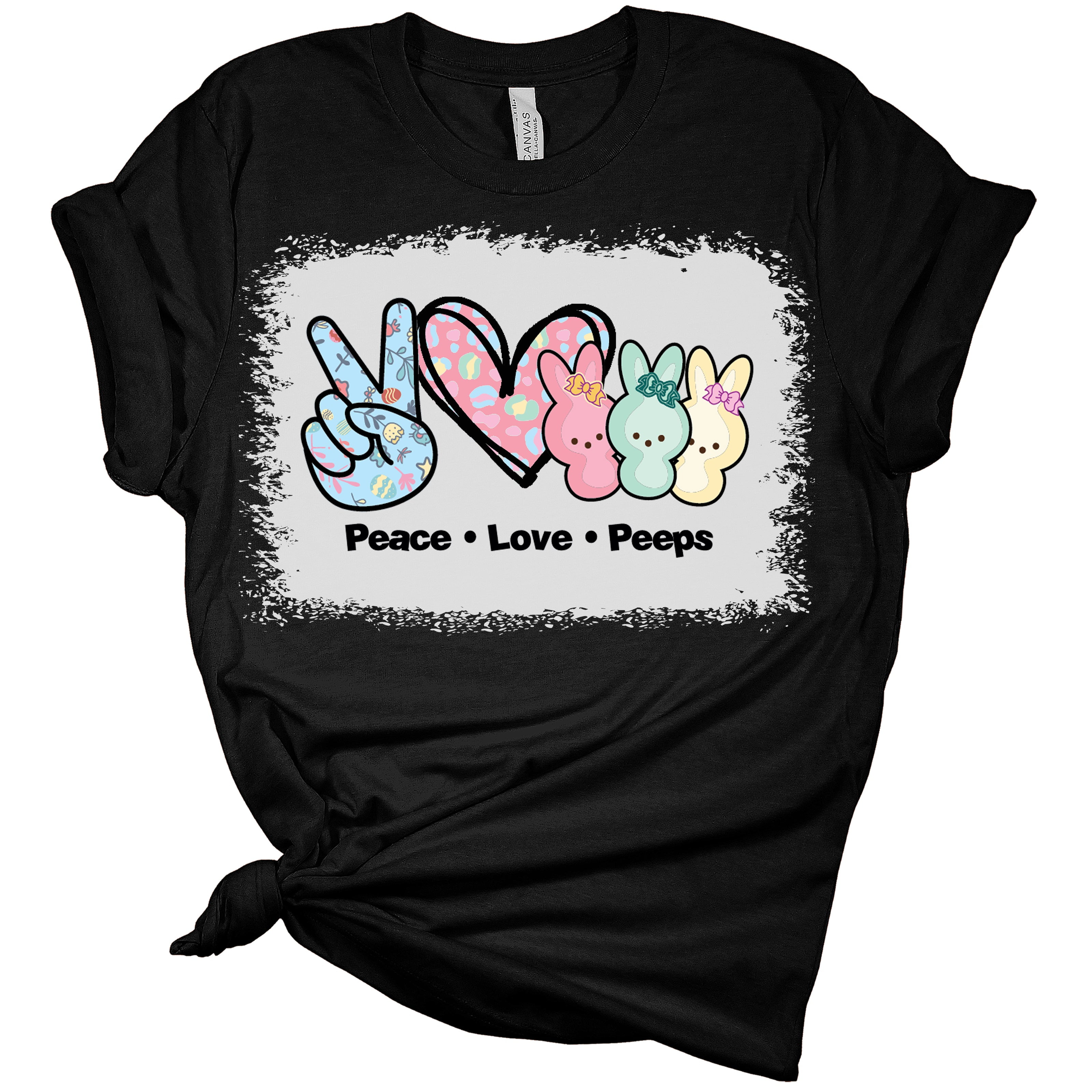 Peace Love Rescue Short-Sleeve Tee ⎮ Animal Rescue Collection – Connected  Clothing Company