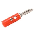 thumbnail image 4 of Banana Plug, Banana Connector Reduce Short Circuits Multipurpose  Solder Free Wiring  For Industrial Equipment For Electronic Equipment Red, 4 of 8
