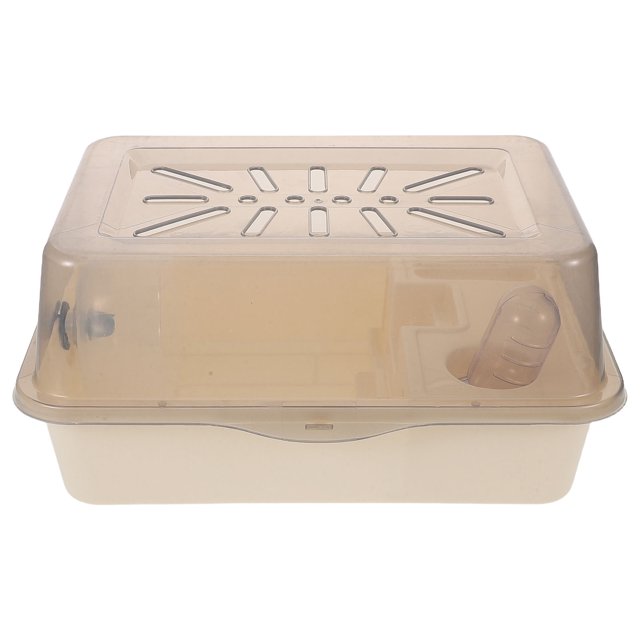 Raindrops Rat Carrier Ventilated Structure Plastic Cage for Hamster Owners 5Pcs