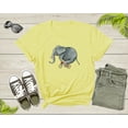 thumbnail image 6 of Funny Elephant Bicycle Lover Gift Idea Shirt Women Men Kid Boys Girls Bicycle Tshirt Design Bike Lover Birthday Present Dad Mom T-shirt, 6 of 8