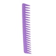 thumbnail image 4 of Hair Comb,Wide Teeth Comb Rounded No Handle Detangler Comb Hair Detangling Comb Striking Appearance, 4 of 14