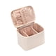 thumbnail image 5 of Bolsa de cosméticos, neceser, organizador con asa y divisor, bolsa de viaje grande Beige, 5 of 9