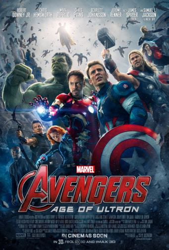 Movie Collector's Poster Print Age of Utron Avengers 11" x 17" 