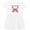 White with Speckles, variant on Inktastic Cute and Crabulous Funny Crab Girls Toddler Dress
