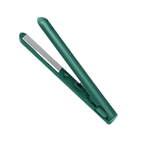 Seitruly Herramienta de peinado USB para estilos lisos o rizados, compacta y cómoda de llevar con rizadores de pelo Cuidado del cabello verde