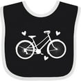thumbnail image 3 of Inktastic Bicycle Cycling Bike Lover Girls Baby Bib, 3 of 4
