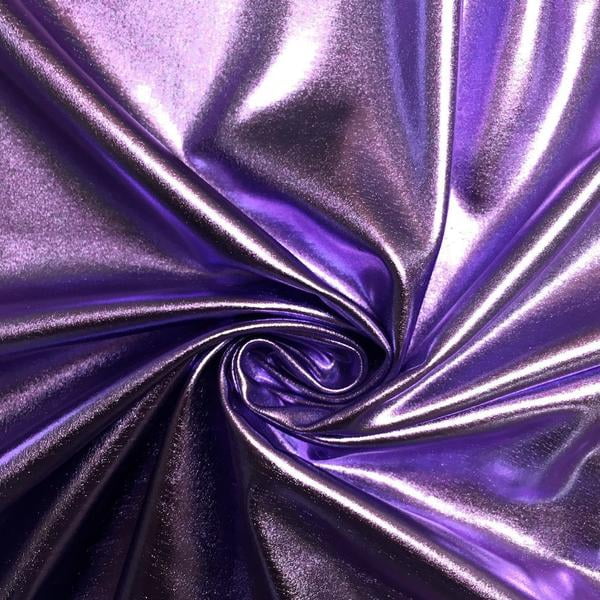 Nylon Spandex Lame Fabric With Mylar 58" Wide Craft Fabric Event Fabric