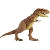 Jurassic World Extreme Damage Tyrannosaurus Rex Action Figure, Transforming Dinosaur Toy with Motion