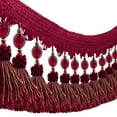thumbnail image 3 of 3yards Pom Pom Curtain Fringe Trim Beads Ball Tassel Trimming Sewing Ribbon Upholstery Fabric 3 yards, 3 of 3