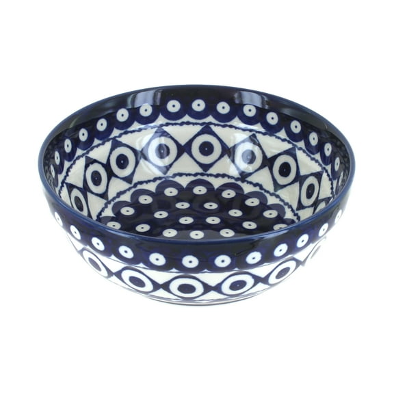 Blue Rose Polish Pottery Xandra Cereal/Soup Bowl