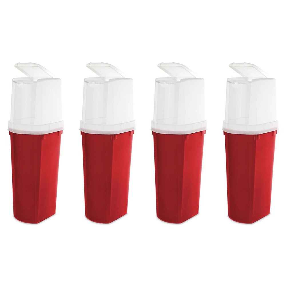 Sterilite 40" Vertical Wrapping Paper Storage Box with LiftTop Lid (4