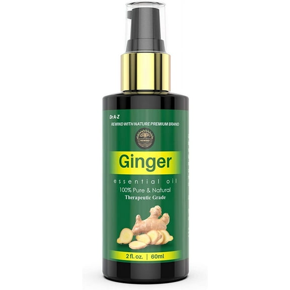 Ginger Oil Essential Massage Scrubbing Oil 100% for Men & Women  Pure Natural