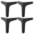 thumbnail image 1 of Qucyy 4pcs Triangle Furniture Legs Cube Couch Legs Coffee Table Dresser Replacement Legs, 1 of 5