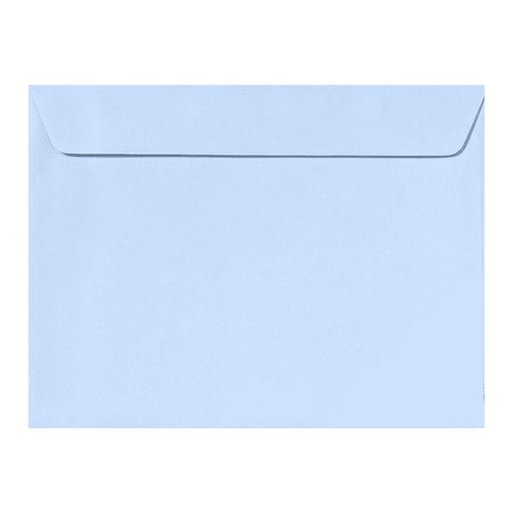 LUXPaper 9 x 12 Booklet Envelopes, Baby Blue, 500/Pack