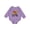 Lavender, variant on My Granny Loves Me Grandchild Bear Baby Fleece Bodysuit