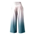 thumbnail image 5 of Pantalones anchos de cintura alta con estampado veraniego para mujer: cintura alta estilizada, bolsillos ocultos funcionales, transformación de moda para múltiples ocasiones., 5 of 5