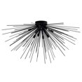 thumbnail image 4 of CWI Lighting Savannah 8 Light Flush Mount With Black Finish, 4 of 6