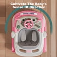 thumbnail image 3 of KFeng 6-in-1 Baby Walker with Steering Toy,6-24M,Direction Training(Watermelon Red), 3 of 10