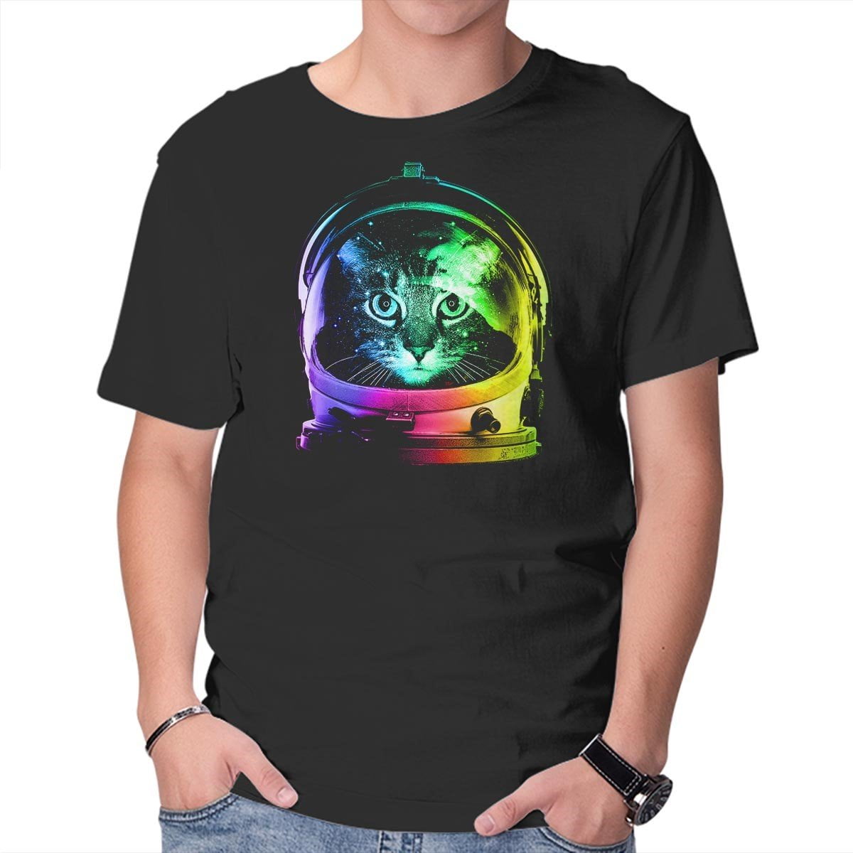 walmart space cat shirt