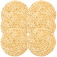 thumbnail image 3 of said 6pcs Farmhouse Coasters Woven Coasters Heat-resistant Cup Mat Cup Cushion, 3 of 5