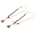 thumbnail image 2 of 2pcs Festive Charm Chain Christmas Bracelet Alloy Wrist Chain Bangle, 2 of 8
