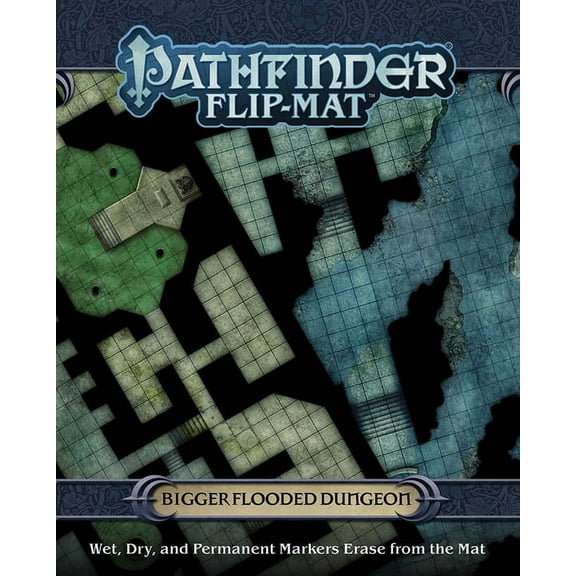 Pathfinder Flip-Mat: Bigger Flooded Dungeon (Other)