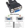 thumbnail image 3 of Cable serie DTech DB9 RS232 hembra a hembra, módem nulo de 3 m, 3 of 7