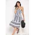 thumbnail image 7 of Oussum Women Short Tube Dress Sleeveless Summer Dresses, Black & White, 7 of 7